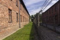 Blocks in Auschwitz I camp Royalty Free Stock Photo