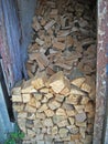 Blocks of Firewood