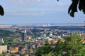 Blocks of flats in Most, Czech Rupublic post-communist architecture, view from Castle Hnevin