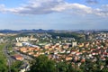 Blocks of flats in Most, Czech Rupublic post-communist architecture, view from Castle Hnevin