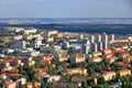 Blocks of flats in Most, Czech Rupublic post-communist architecture, view from Castle Hnevin