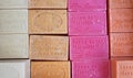 Blocks of soap of Marseille Royalty Free Stock Photo