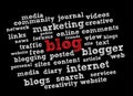 Blog Royalty Free Stock Photo
