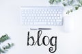Blog concepts ideas Royalty Free Stock Photo