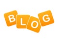 Blog icon Royalty Free Stock Photo