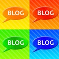 Blog icons