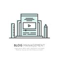 Blog Management, Video Blogging, Live Journal