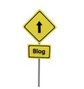 Blog Road sign