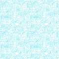 Blog White Line Seamless Pattern