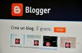 Blogger website