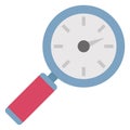 Blogging, content creation Color Vector icon which can easily modify or edit Royalty Free Stock Photo