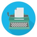 Blogging, content creation Color Vector icon which can easily modify or edit Royalty Free Stock Photo