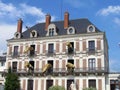 Blois, France - 07/2014: House of Magician Robert-Houdin with figures of dragons with spectacles, museum and interactive site on Royalty Free Stock Photo