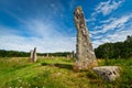 Blomsholm stone ship strÃÂ¶mstad Royalty Free Stock Photo