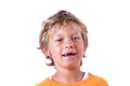 Blond boy Royalty Free Stock Photo