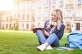 Student doing homework Royalty Free Stock Photo