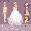 Blonde Bride Character Constructor