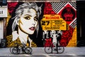 Blondie graffiti in New York City