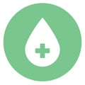Blood Aid Isolated Vector icon which can be easily modified or edit Royalty Free Stock Photo