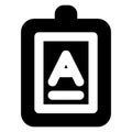 Blood bag icon Solid style for all your project Royalty Free Stock Photo