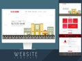 Blood Bank Website Template design.