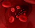 Blood Cells Royalty Free Stock Photo