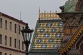 Blood church in St. Petersburg on holiday in summer.