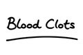 Blood Clots Royalty Free Stock Photo