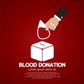 Blood Donation Concept.