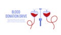 Blood donation drive design poster