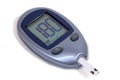 Blood glucose meter Royalty Free Stock Photo