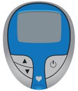 Blood Glucose Meter Royalty Free Stock Photo