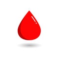 Blood icon vector design template basic RGB