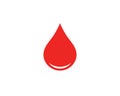 Blood Logo vector icon illustration