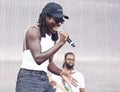 Blood Orange in Concert at the Panorama Music Festival Royalty Free Stock Photo