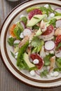 Blood Orange Crab Posole Salad