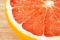 Blood orange, grapefruit, close up