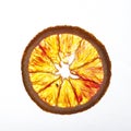 Blood orange slice Royalty Free Stock Photo