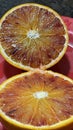 Freshly Cut Blood Orange or Raspberry Orange