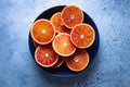 Blood Oranges in a Bowl Royalty Free Stock Photo