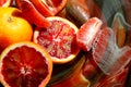 Blood oranges in a bowl Royalty Free Stock Photo