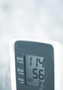 Blood pressur pulse rate meter