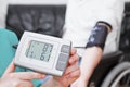 Blood pressure check Royalty Free Stock Photo