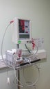 Blood pressure, ecg testing machine in medical healthcare facility