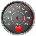 Blood pressure manometer Royalty Free Stock Photo