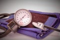Blood pressure measuring Royalty Free Stock Photo