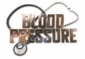 Blood Pressure Medical Check Up Stethoscope Hypertension 3d Illustration