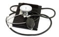 Blood pressure meter Royalty Free Stock Photo