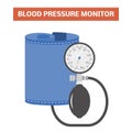 Blood pressure monitor Royalty Free Stock Photo