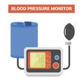 Blood pressure monitor Royalty Free Stock Photo